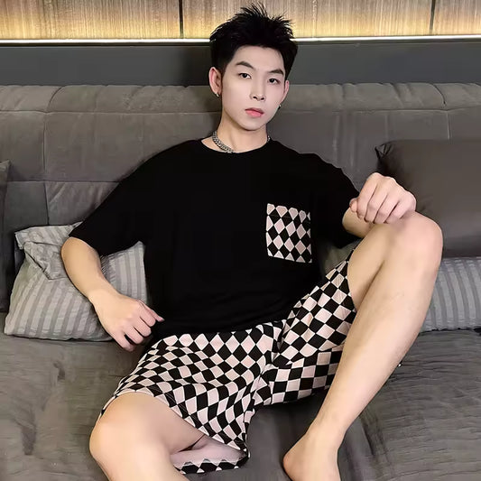PIJAMA KOREANA - ALGODÓN - PARA HOMBRE