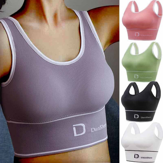 Sujetador Deportivo Mujer – DANSHEN - PAQUETE DE 4 TOPS