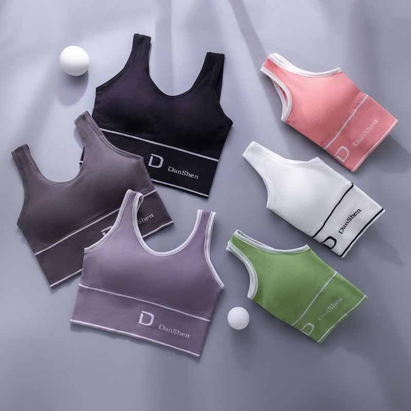 Sujetador Deportivo Mujer – DANSHEN - PAQUETE DE 4 TOPS