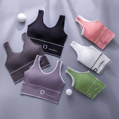 Sujetador Deportivo Mujer – DANSHEN - PAQUETE DE 4 TOPS