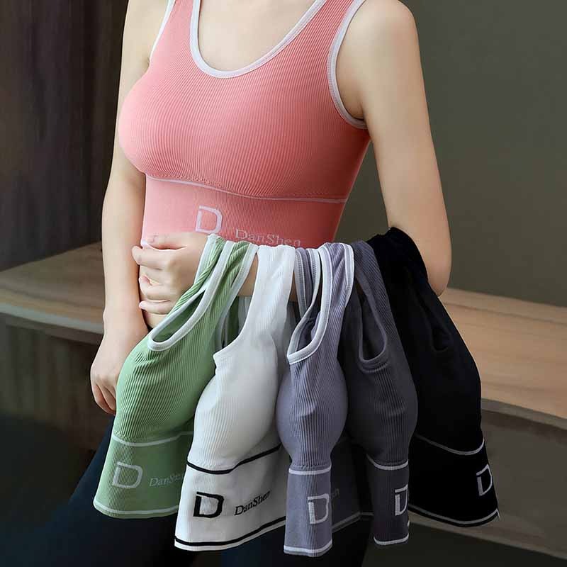 Sujetador Deportivo Mujer – DANSHEN - PAQUETE DE 4 TOPS